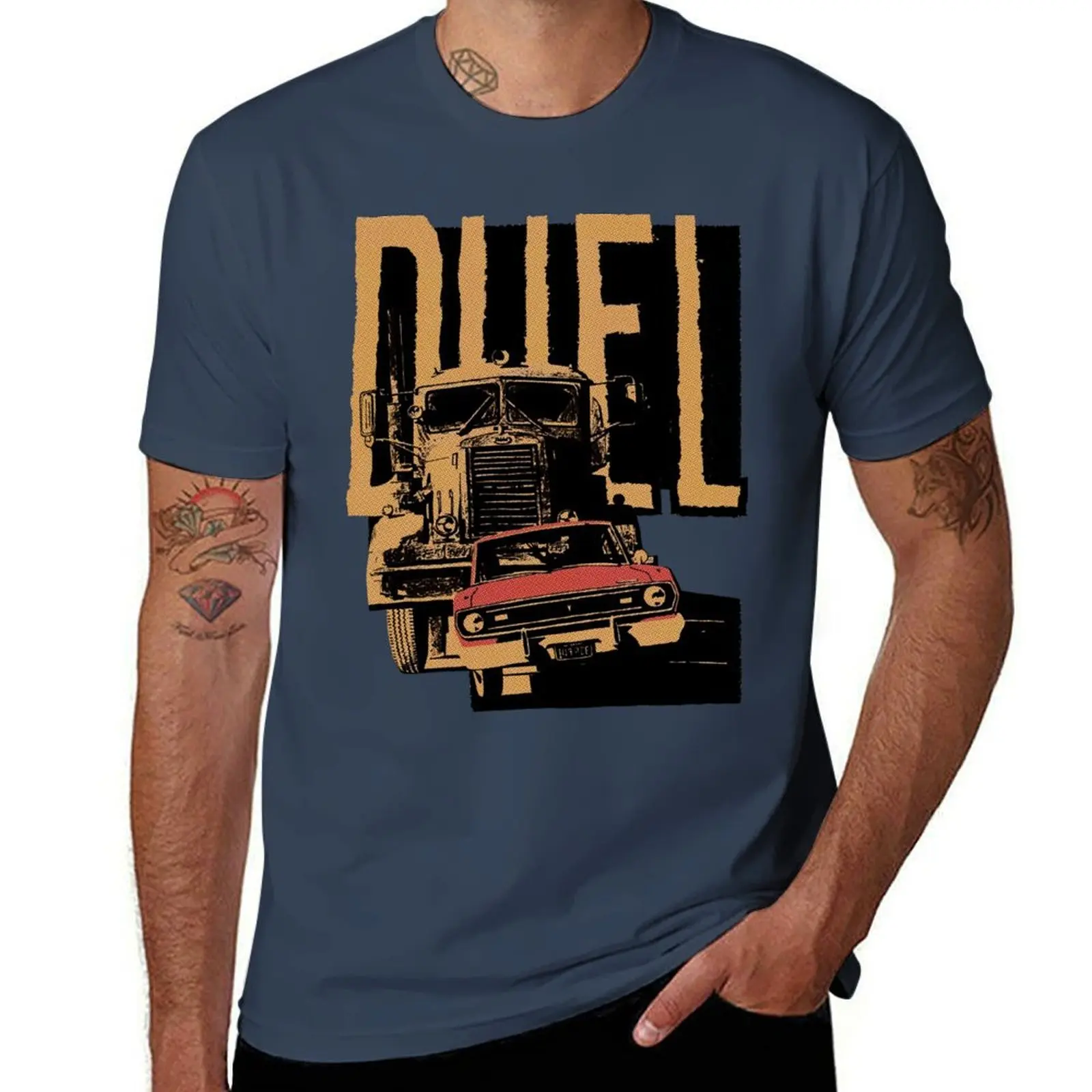 

Duel T-Shirt man t shirt luxury cotton tshirt 100% T-Shirt
