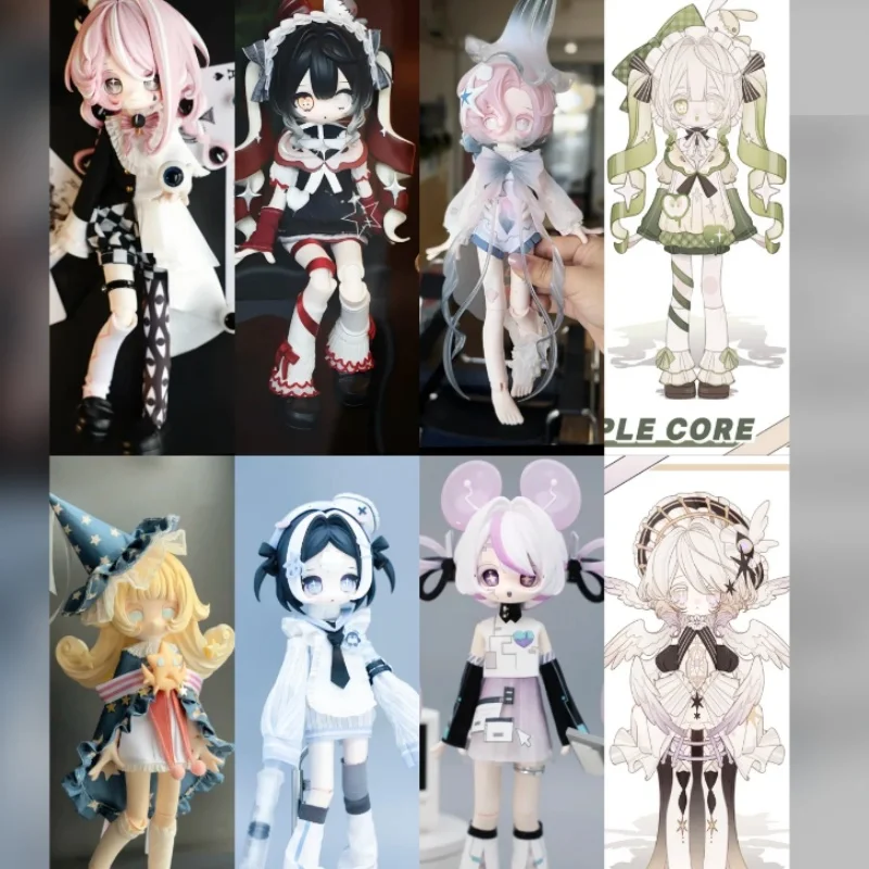 

Galaxy Dreamcore Bjd Blind Box Desktop Ornament Holiday Gift Toy Collectible Special Size 6 Split Articulated Figure Model