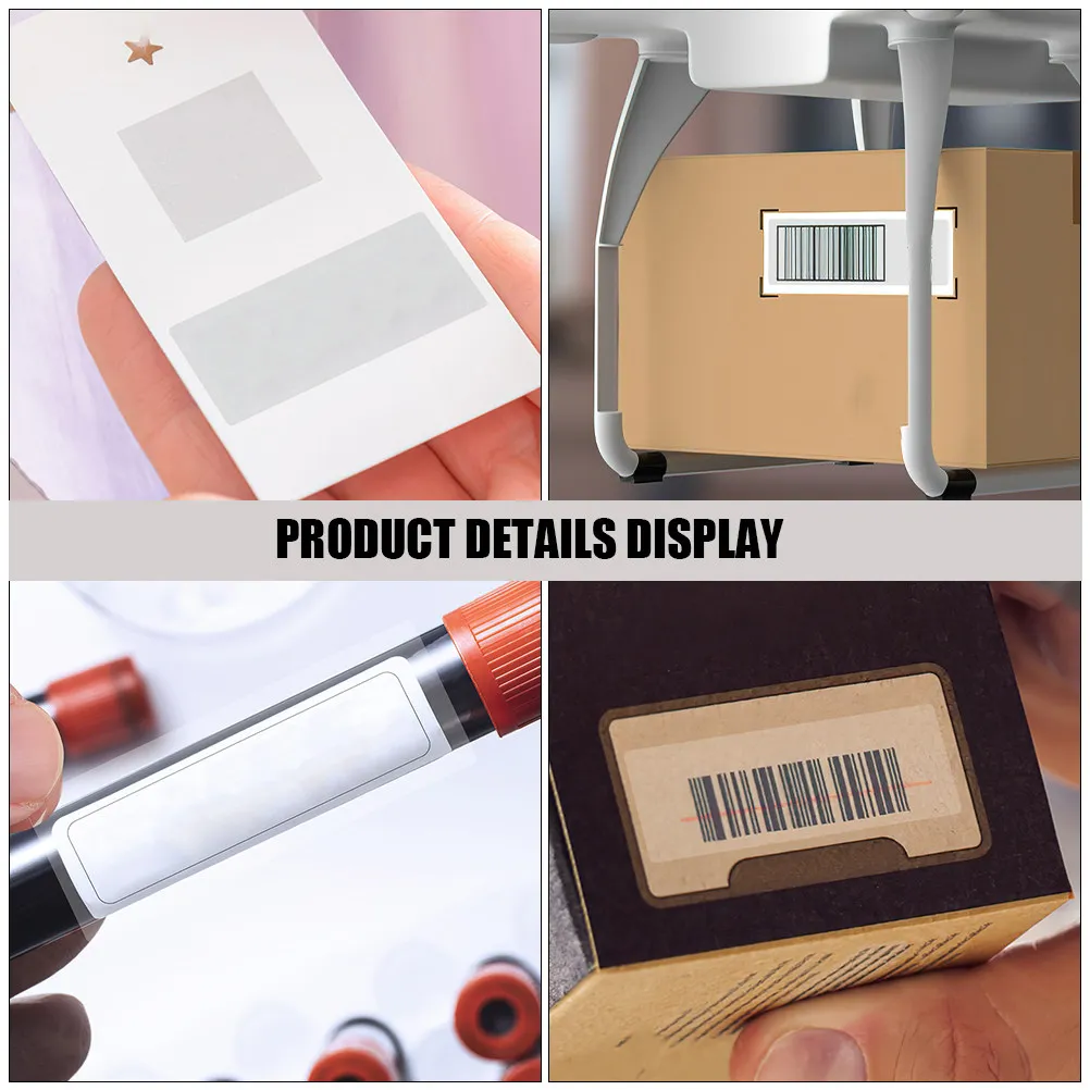 

1 Roll Waterproof Clear Label Protectors PVC Material Scratch-Resistant Edge-Curl Prevention for Book Barcodes Libraries