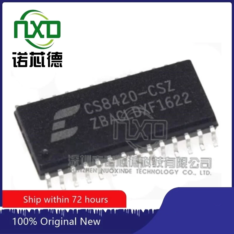 

5PCS/LOT CS8420-CSZ SOP28 Audio interface chip Brand new original Free shipping