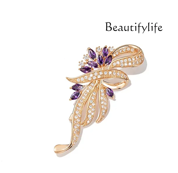 Women's suit corsage brooch women's high-end exquisite fashion high-end women's clothes pin accessories mother