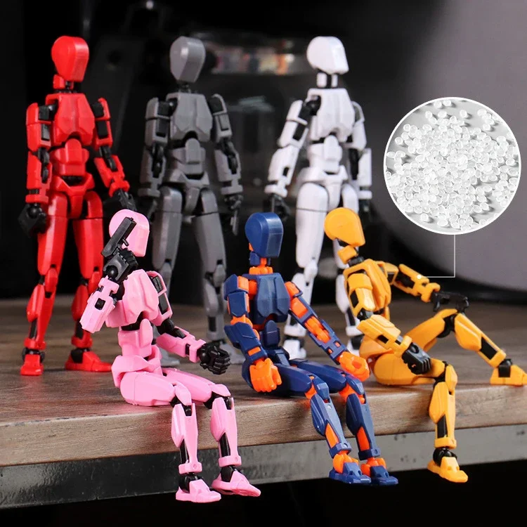 Multi-Articular Action Figures Mannequin อุปกรณ์เสริมหลาย 3D พิมพ์ DIY โต๊ะของเล่นเด็กวันคริสต์มาสของขวัญ