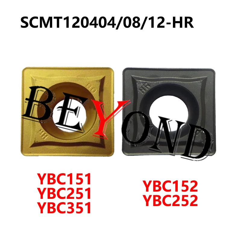 

SCMT 120408 Original CNC Inserts SCMT120408-HR YBC251 YBC152 SCMT120404-HR YBC252 SCMT120412-HR YBC351 CNC For Steel Lathe Tools