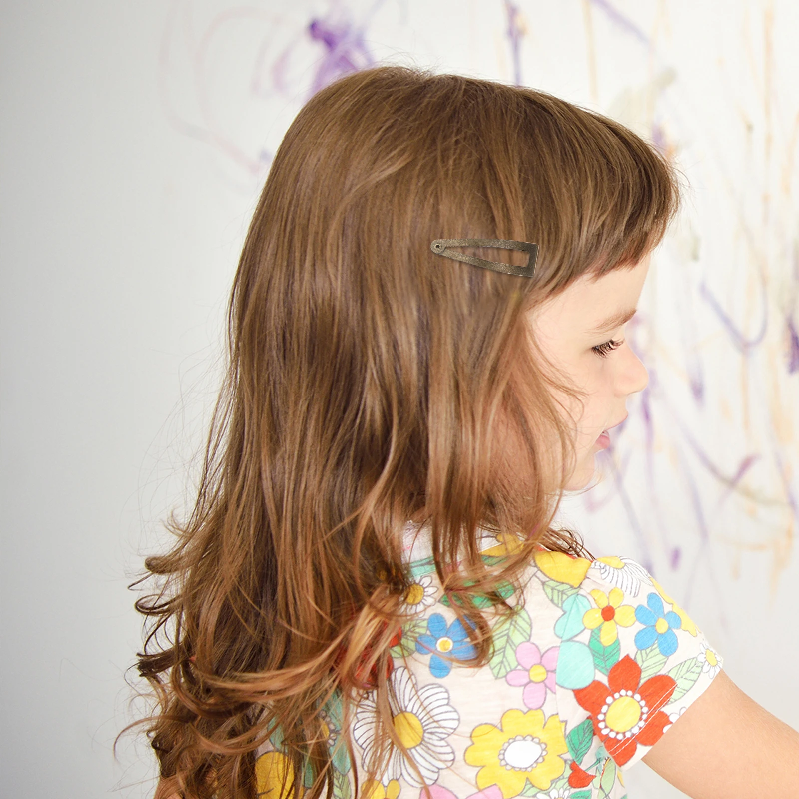 

24Pcs Metal Snap Hair Clips Small Portable Accessories for Women Girls Cosplay Party Daily Use Hairpins Hair Clips