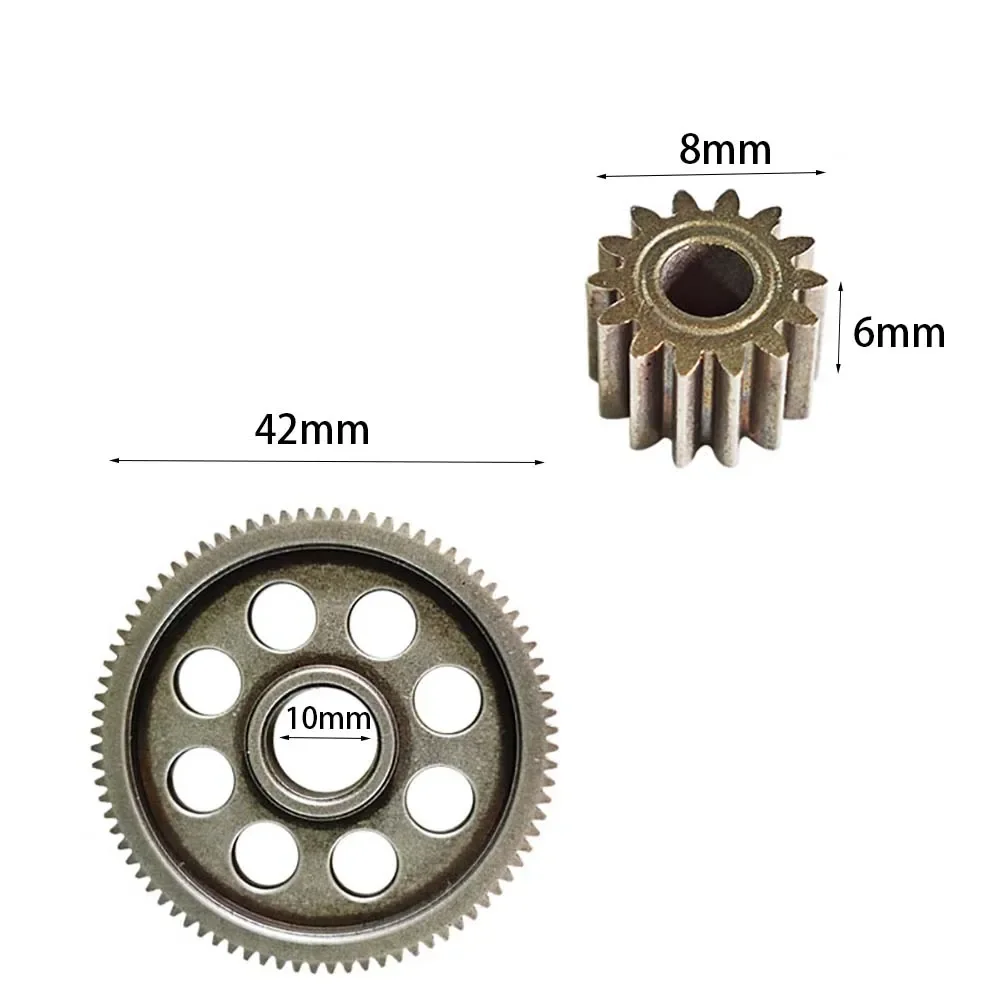 83 Tooth Replacement Gears For Electric Chain Saw 4/6/8 Inch Grass Trimmer Steel Gear Set For Rechargeable Logging Tools