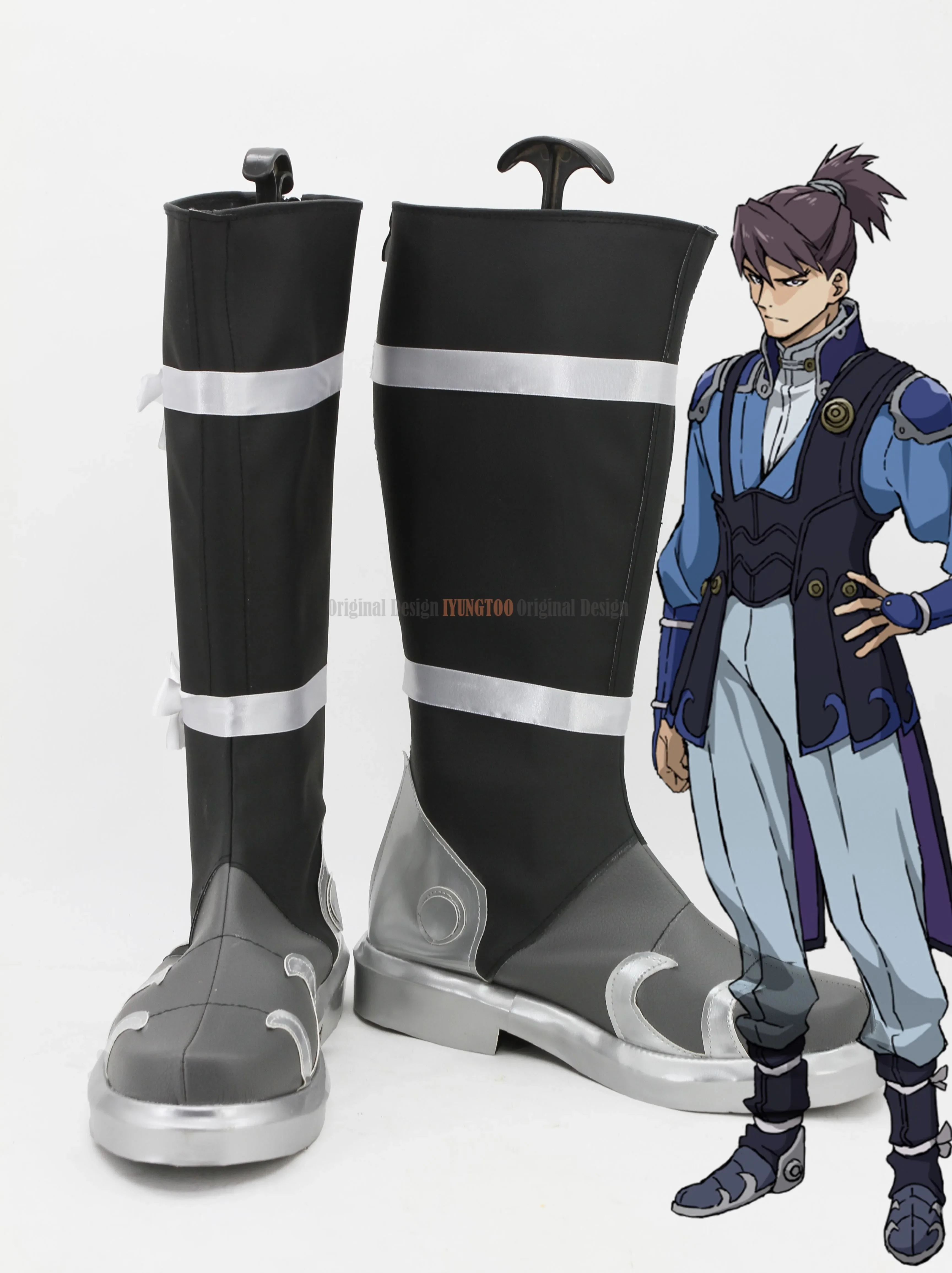 

Kabaneri of the Iron Fortress kurusu Anime Characters Shoe Cosplay Shoes Boots Party Costume Prop