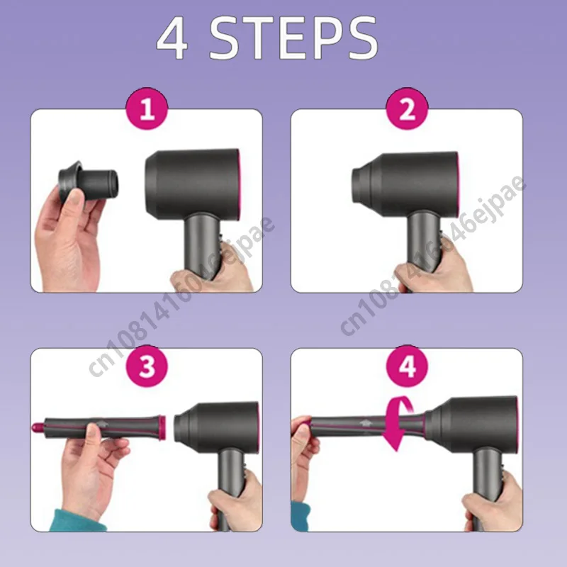 For Dyson Airwrap Supersonic Hair Dryer Curling Attachment Automatic Hair Curler Barrels And Adapters Styler Curling Tool