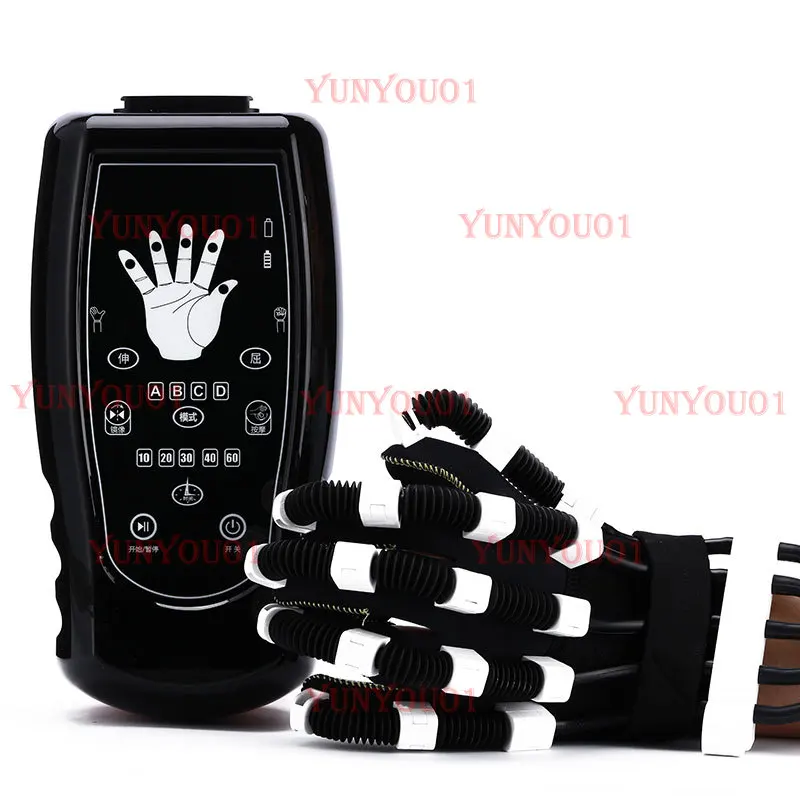 Finger Rehabilitation Trainer Five-finger Exercise Robot Gloves