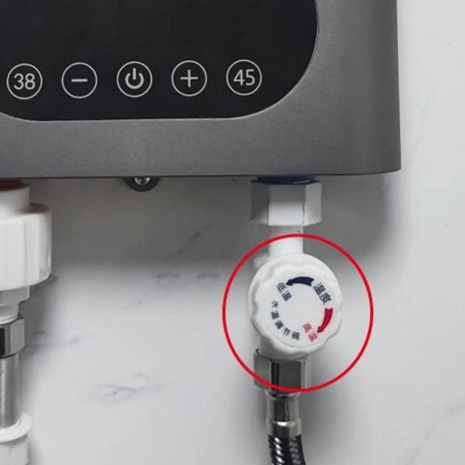 Temperature and Pressure Relief Mixing Valve for Shower Faucet Water Flow Control in Bathroom Kitchen Plumbing