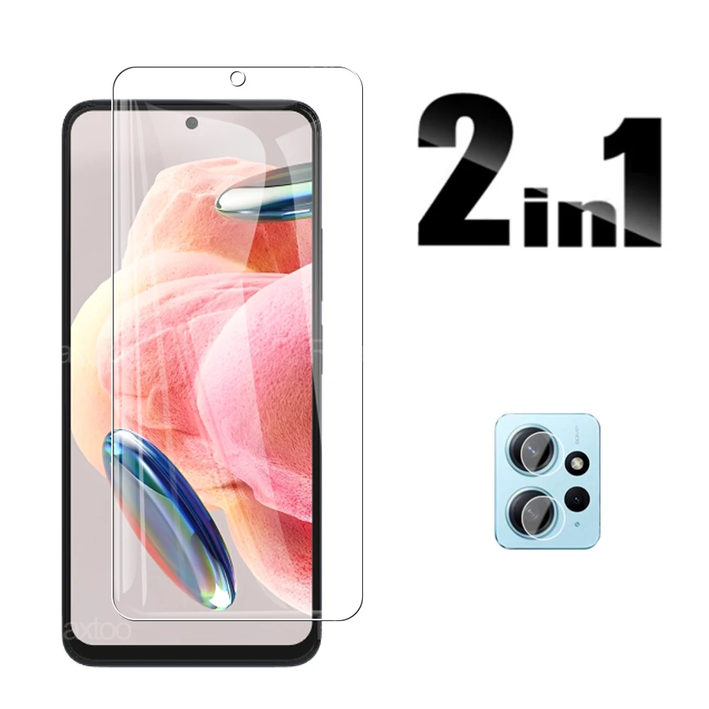 샤오미 레드미 노트 12 4G 5G 스크린 강화 유리 방폭 필름, 레드미 노트 13 프로 보호 유리 필름 2024, 8 인 1