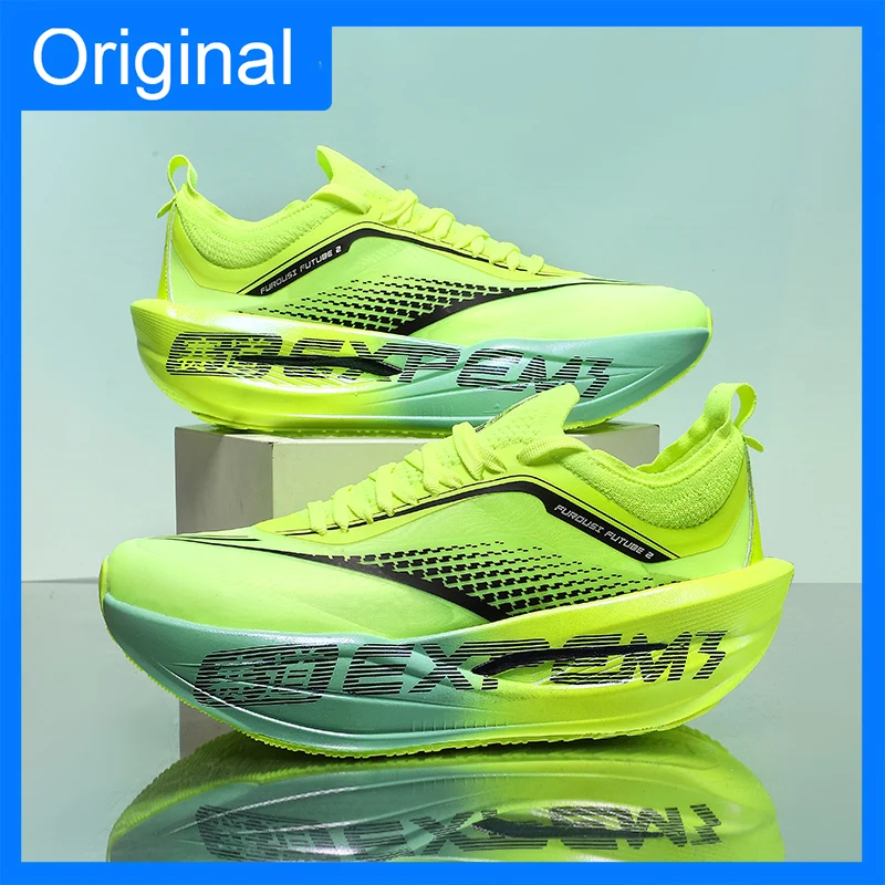 

Unisex Sports Shoes Marathon Running Racing Shoes Breathable Rebounding Flat Lace Professional Daily Fitness Training Shoes