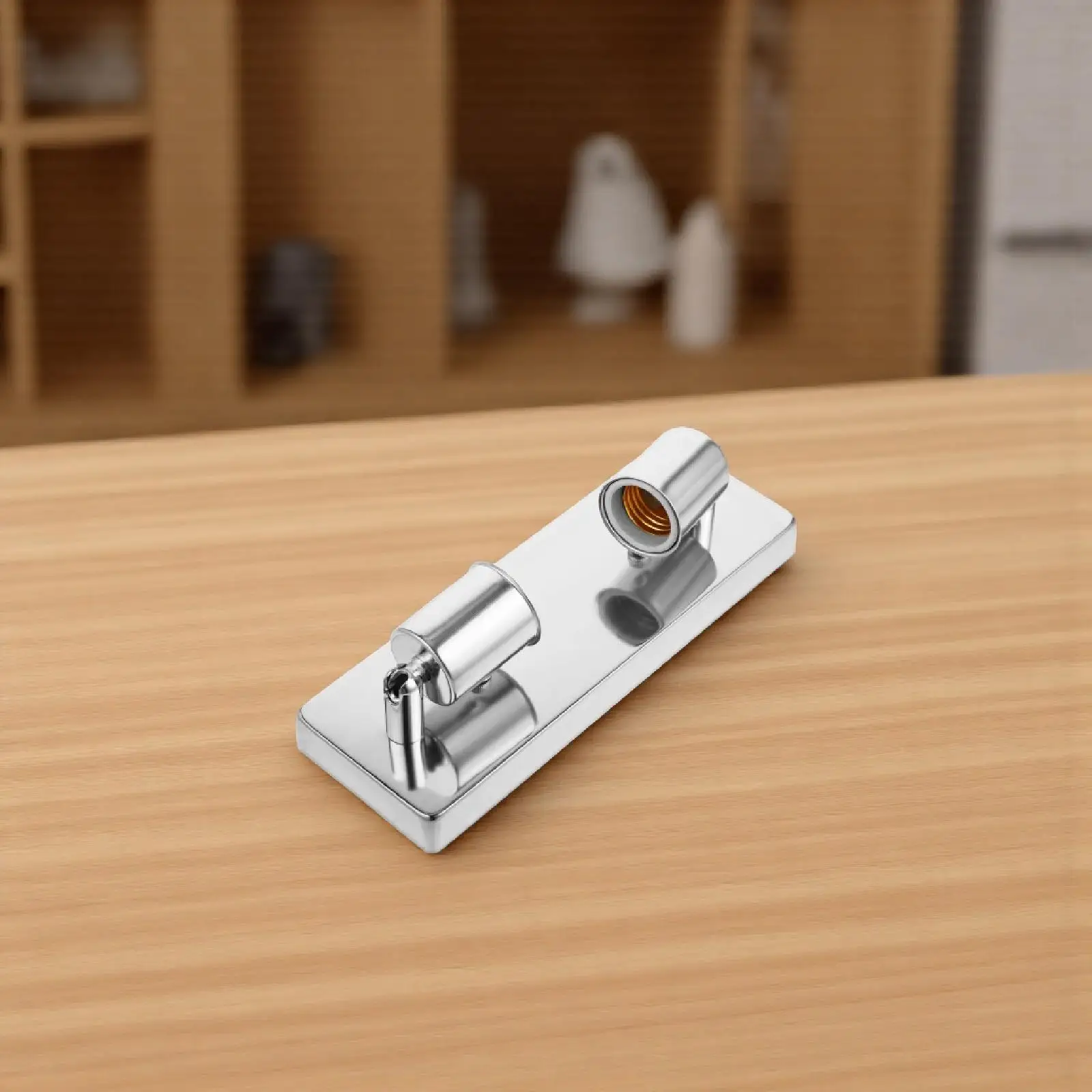 

Rectangle Wall Lamp Base E27 Ceiling Lamp Holder Steel Light Socket Bulb Holder Simple Decorative Home Office Lighting Accessory