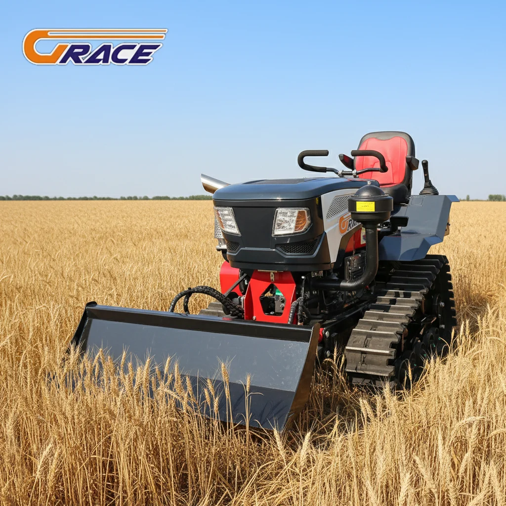 

Customize Multifunctional 50hp Crawler Tractor For Farm Cultivation
