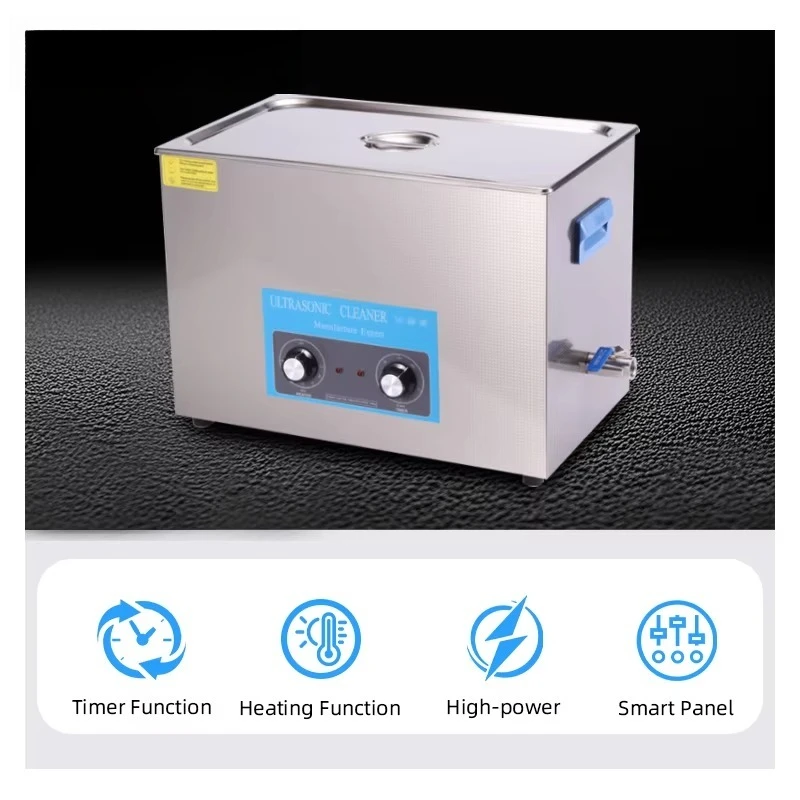 عالية الطاقة التنظيف العميق 2L-30L حجم التدفئة الموقت وظائف المحمولة مجوهرات بالموجات فوق الصوتية الأنظف لأجزاء التنظيف السيارات #2