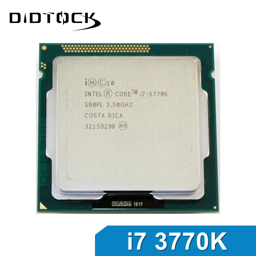 معالج Intel Core i7 3770K 3.5 جيجا هرتز 4-Core CPU 77W LGA 1155