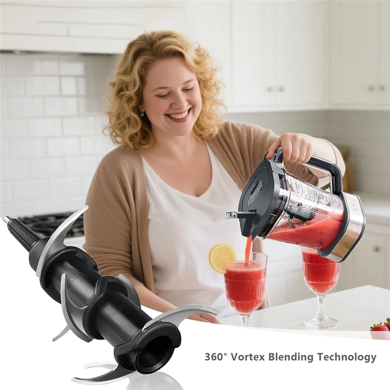 【HAND TOOL】Blender Blade Replacement For Ninja 72 Oz Pitcher Ninja Blender Blade Replacement Blender 6 Blade Replacement