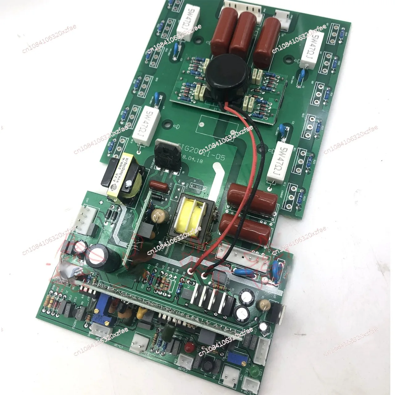 220V Argon Arc Welding Machine Control Board ZX7-250 Inverter Welding Machine Upper Board with Digital Display WS-200