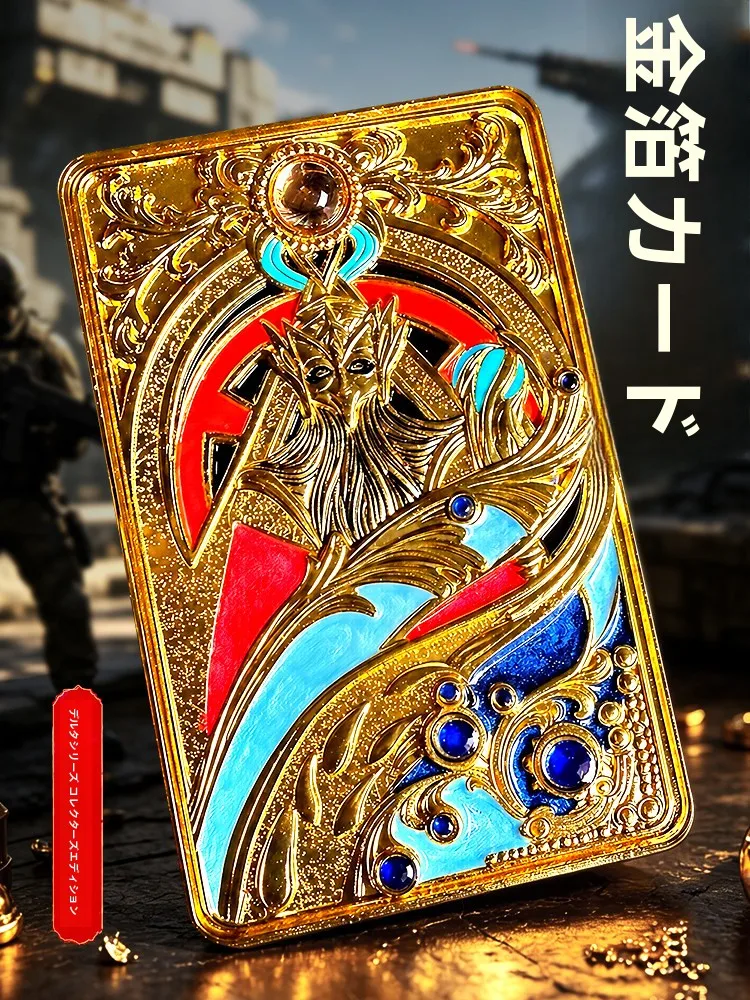delta-operation-gold-plated-card-game-toy-model-for-boys-aerospace-president-metal-piece-model-toy-boys-gaming-entertainment