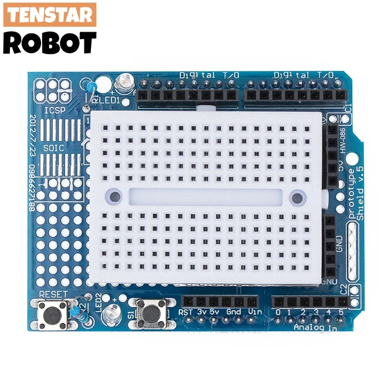 Smart Electronics UNO Proto Shield prototype expansion board with SYB-170 mini breadboard based For UNO ProtoShield DIY