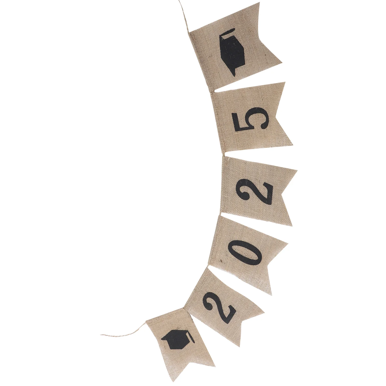 

Graduation Party Sturdy Burlap Preassembled Strings Decor Graduation Grad Caps Banner Class 2025 Supplies College