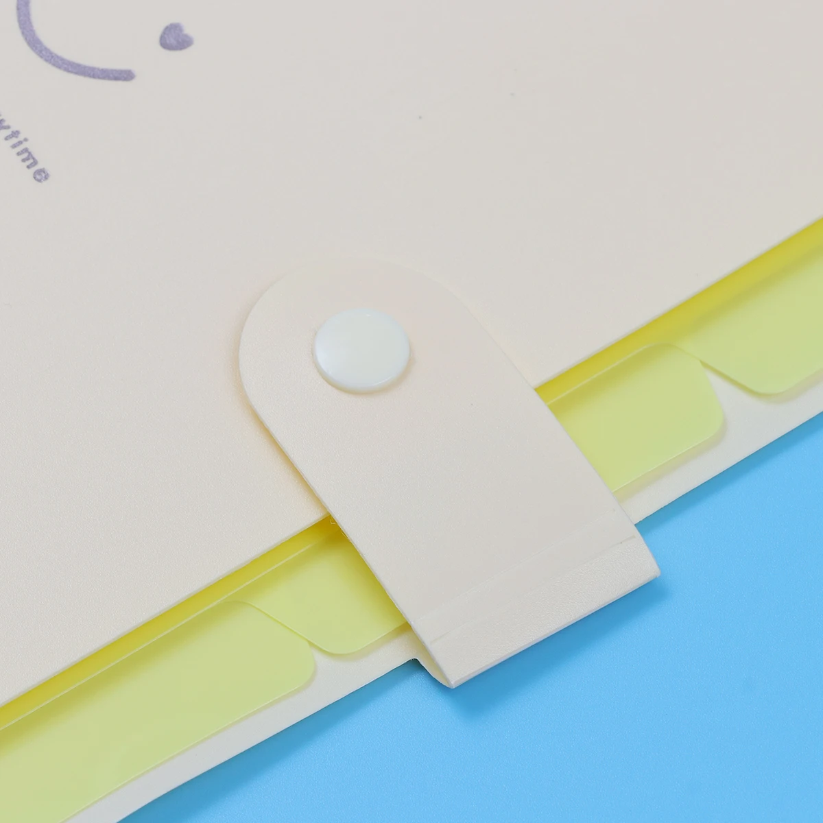 

A4 Candy Color Plastic Expanding File Folders Snap Closure 5 Pockets Accordion Organizer For Document Storage File Folder