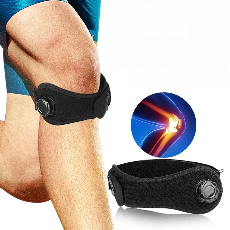 

Knob Adjustable Patella Strap for Running Hiking Protecting Meniscus Knee Pads Sports Equipment Compression Patella Strap