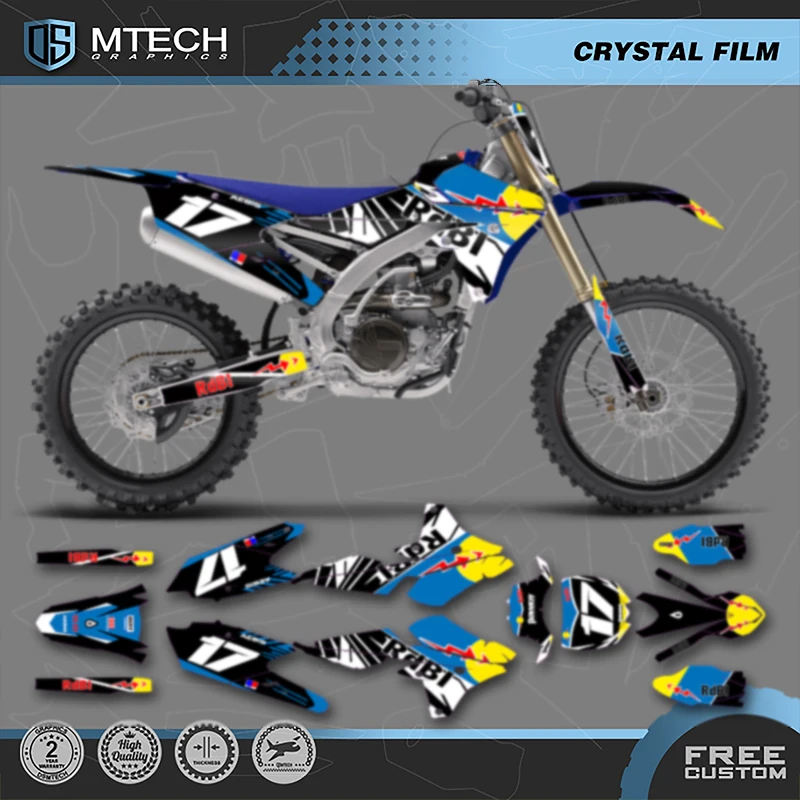 

DSMTECH пользовательские мотоциклетные графические наклейки, наборы наклеек для Yamaha YZF250 2014-18 YZF250X 2015-19 WRF250 YZF450 2014-17 001