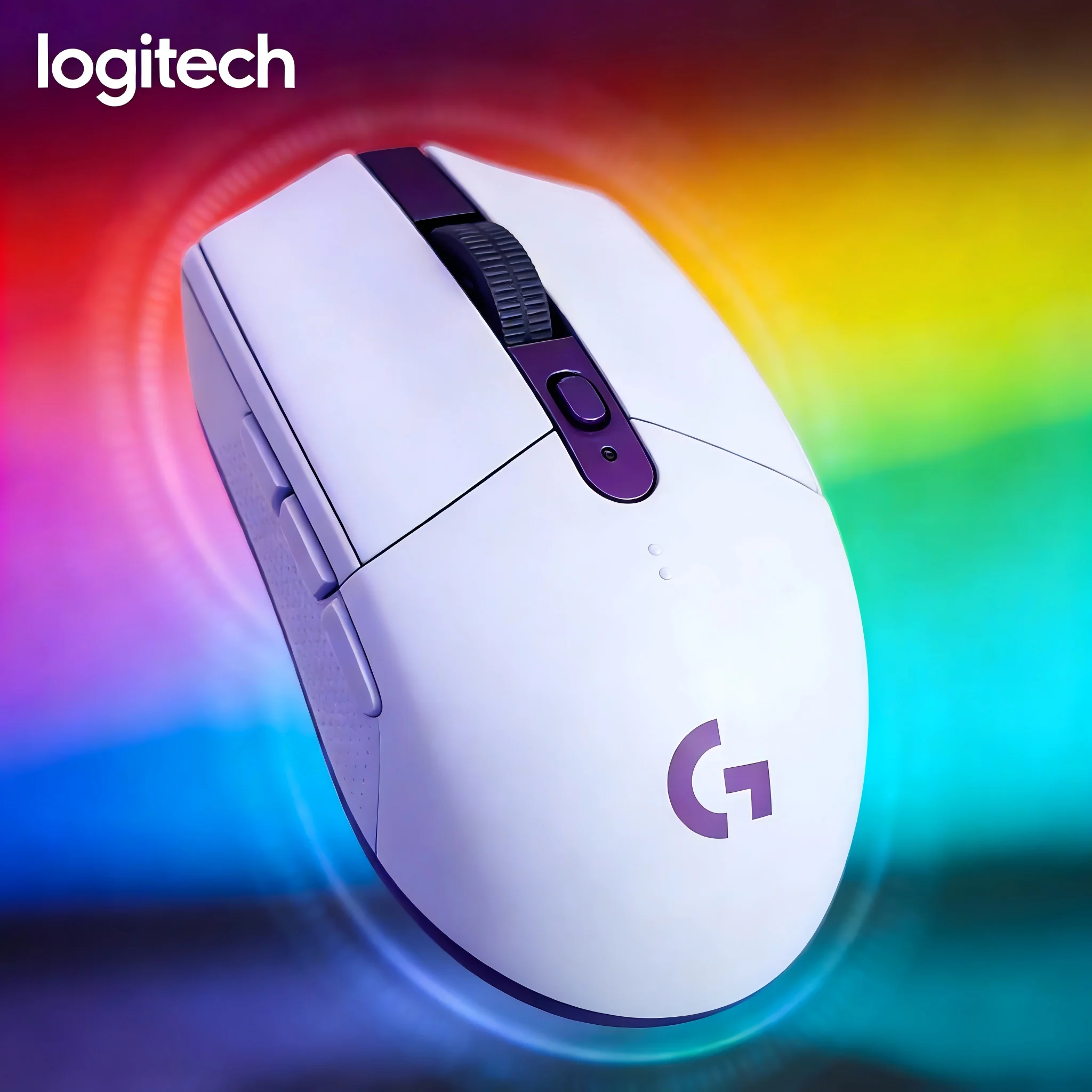 Logitech G304 wireless dual-mode silent gaming mouse, compatible with tablets and laptops in various colors