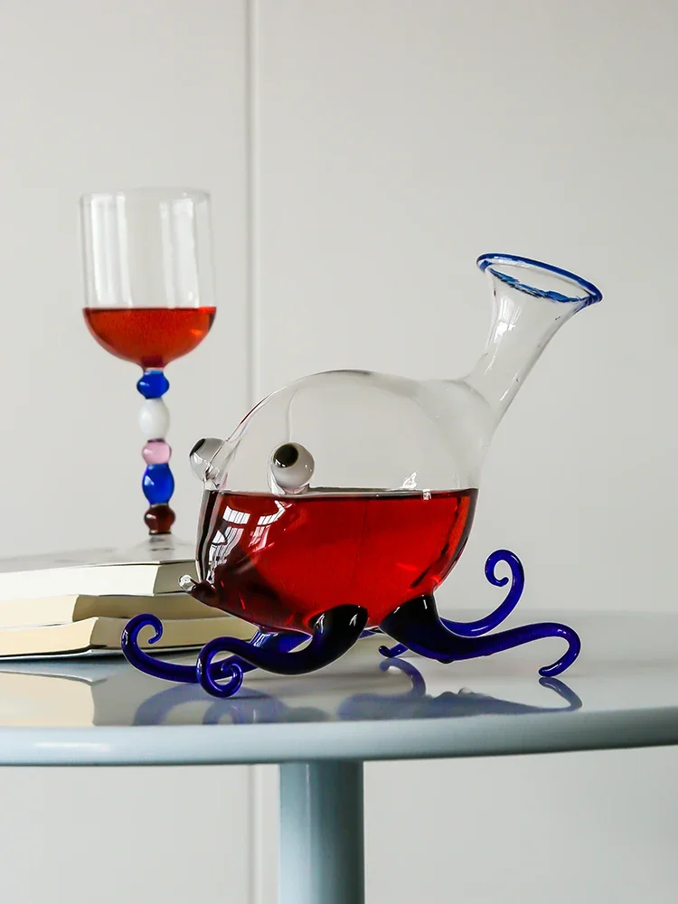 Octopus High-End Internet Celebrity Fast Red Wine Wine Decanter Household High-End Wine Flask Pot