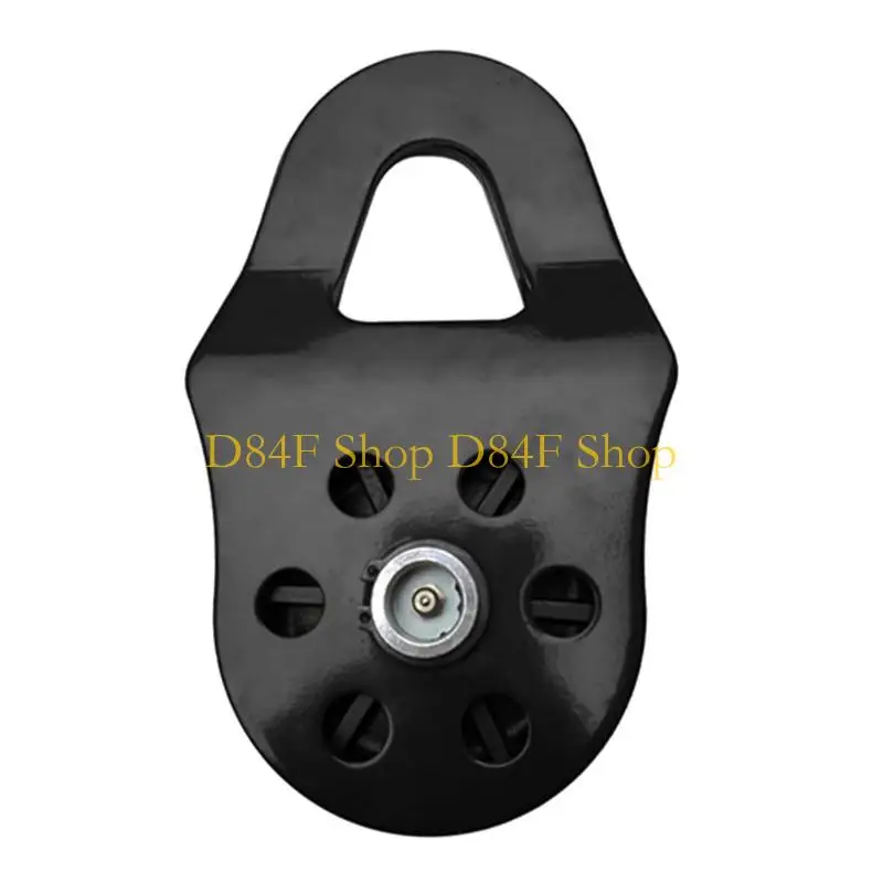 D84F 10ton Off Road Winch Movable Nylon Pulley Sheave Snatch Block Splint Reclint