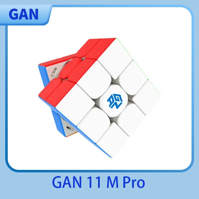 Gan 11 M Pro UV Magnetic Magic Speed Cube, Brinquedos de Puzzle Profissional, Gans Cubes Fidget Toys, 3x3x3, 3X3X3