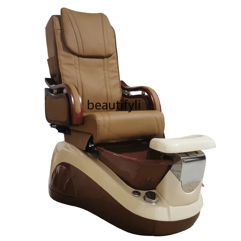 

High-End Electric Pedicure Sofa Massage Chair Reclining Nail Beauty Eyelash Beauty Tattoo Embroidery Foot Chair