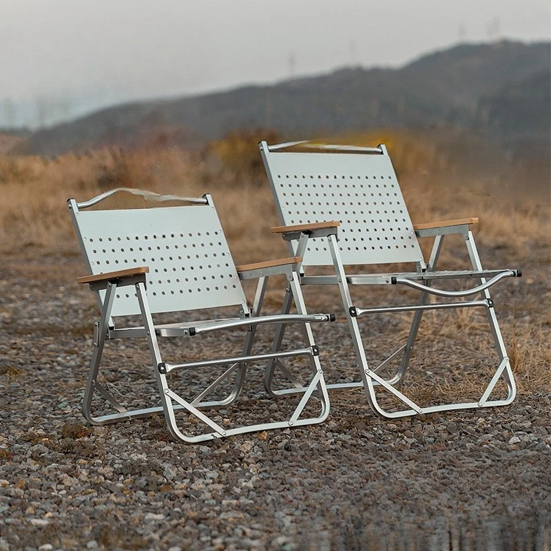 Metal Master Aluminum Alloy Folding Chair Outdoor Camping Oxidation Wear-resistant Anti-corrosion
