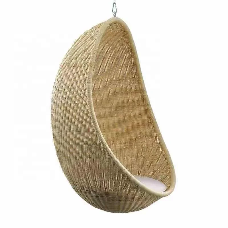 Outdoor basket swing garden bed room balcony garden furniture single family basket