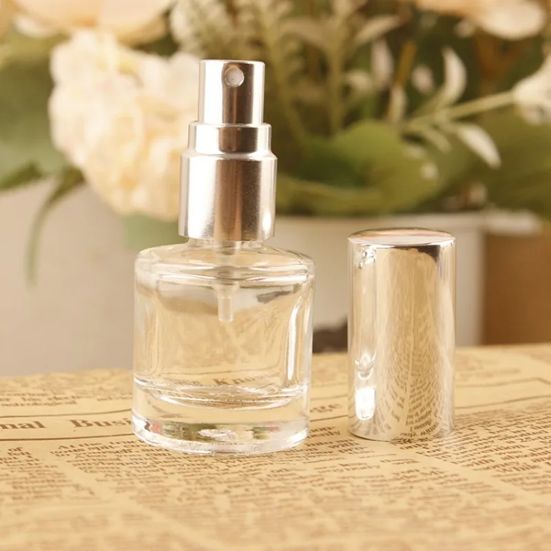 Perfume Bottle 10ML Glass Spray Bottle Empty Cosmetic Alcohol Container Mist Atomizer Travel Simple Sprayer Perfume Packaging