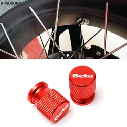 2Pcs Motorcycle CNC Tire Valve Cap For Beta Evo 250 300 80 Junior Senior RR 125 200 350 390 430 450 480 2T SM 4T LC 50 Enduro