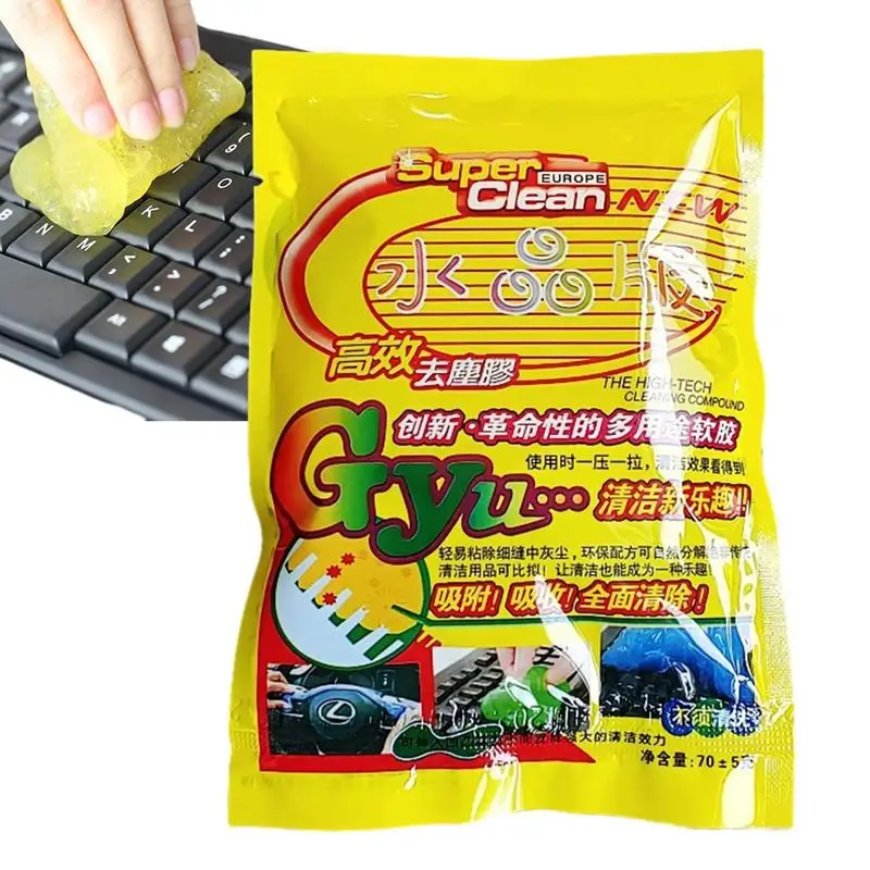 

Universal Dust Removal Car Sticky Gel Car Gel Cleaning Putty Automotive Car Crevice Cleaner Keyboard Cleaner Cleaning Putty