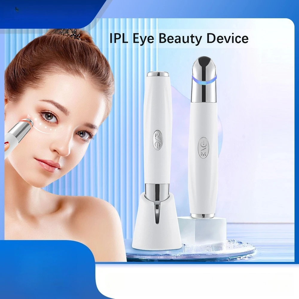 Draadloos oogtherapieapparaat – Meerkleurig licht + warme massage, anti-aging en wallenverlichting