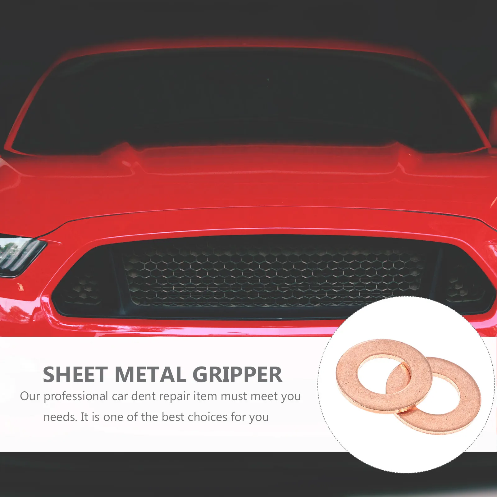 100pcs Aluminum Welding Nail Sheet Metal Repair Parts Round Gripper For Auto Tool Car Cleaning Accessories