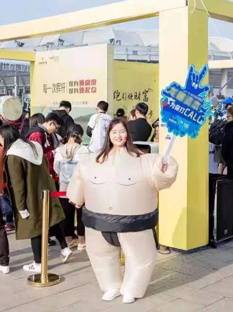 Japanese Sumo Inflatable Clothes Fat Clothes Adult Fat Doll Clothes Company Event Props Clothing