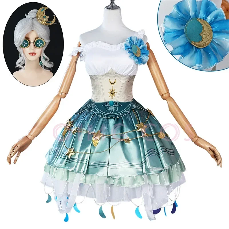 

Identity 5 Yae Female Dancer Margaretha Zelle Cosplay Costume Wig Halloween Anime Chinese Uniform Costumes for Women Game