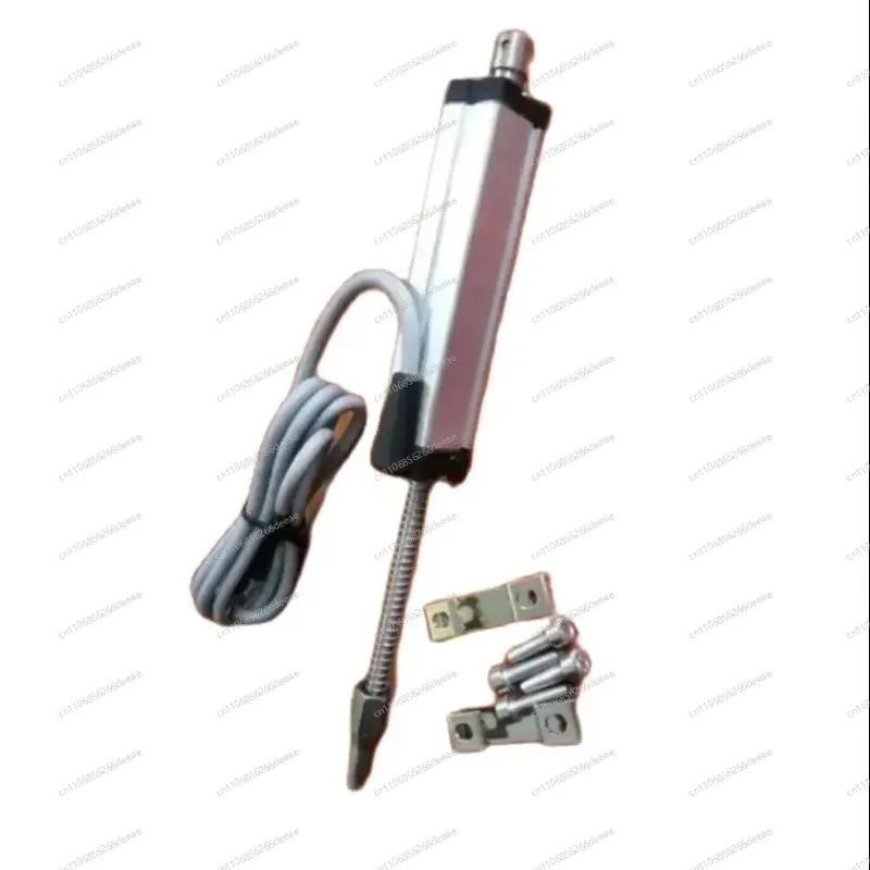 Linear Displacement Transducer – Spring Return Self-Resetting Sensor, 25mm / 50mm Electronic Ruler for Position Feedback