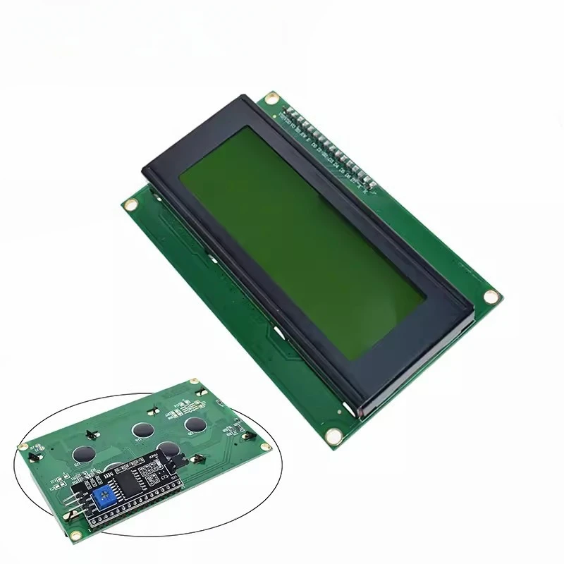 Imagem -06 - Módulo Adaptador de Interface Serial para Arduino Tela Azul e Verde Lcd de Caracteres Hd44780 Iic e I2c 2004 20x4 Pcs Lcd2004 Mais I2c