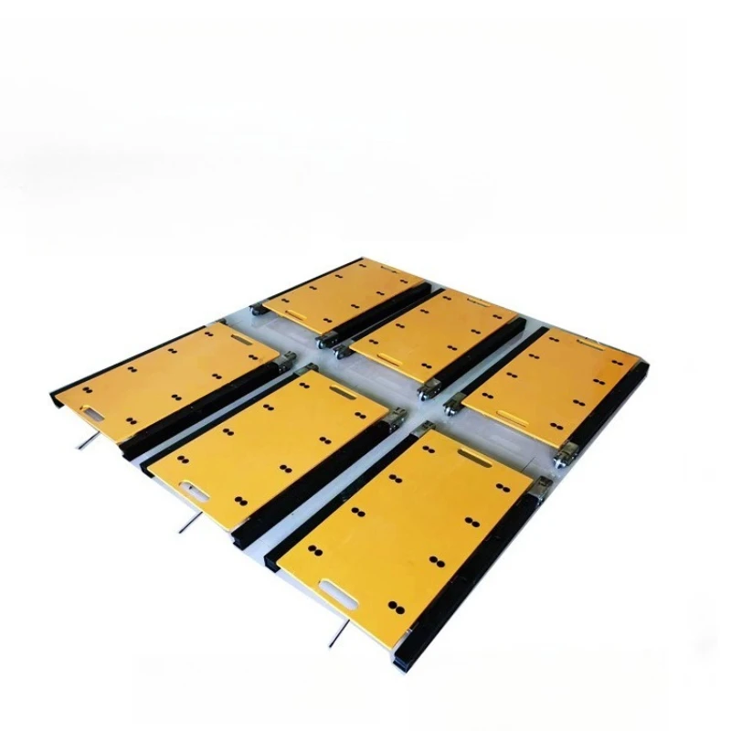 

Portable movable weighbridge wireless weighing instrument precise tank scale mobile split weighbridge anti-overload