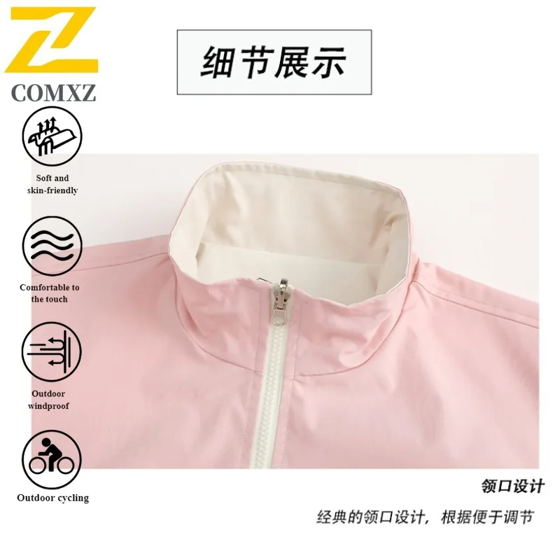 سترة EiAO قابلة للعكس وبسيطة ومقاومة للماء ومضادة للرياح معطف للزوجين على الوجهين للتنزه في المناطق الحضرية والمشي لمسافات طويلة والتخييم والصيد