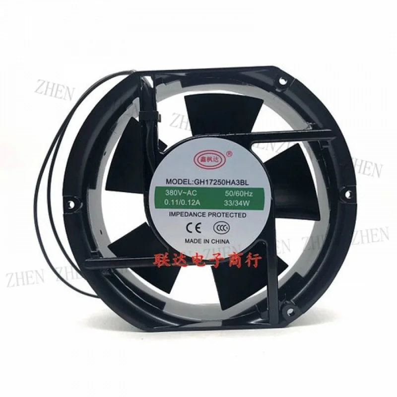 

Y FOR XINFENGDA GH17250HA3BL 380VAC 0.11-0.12A Cooling Fan