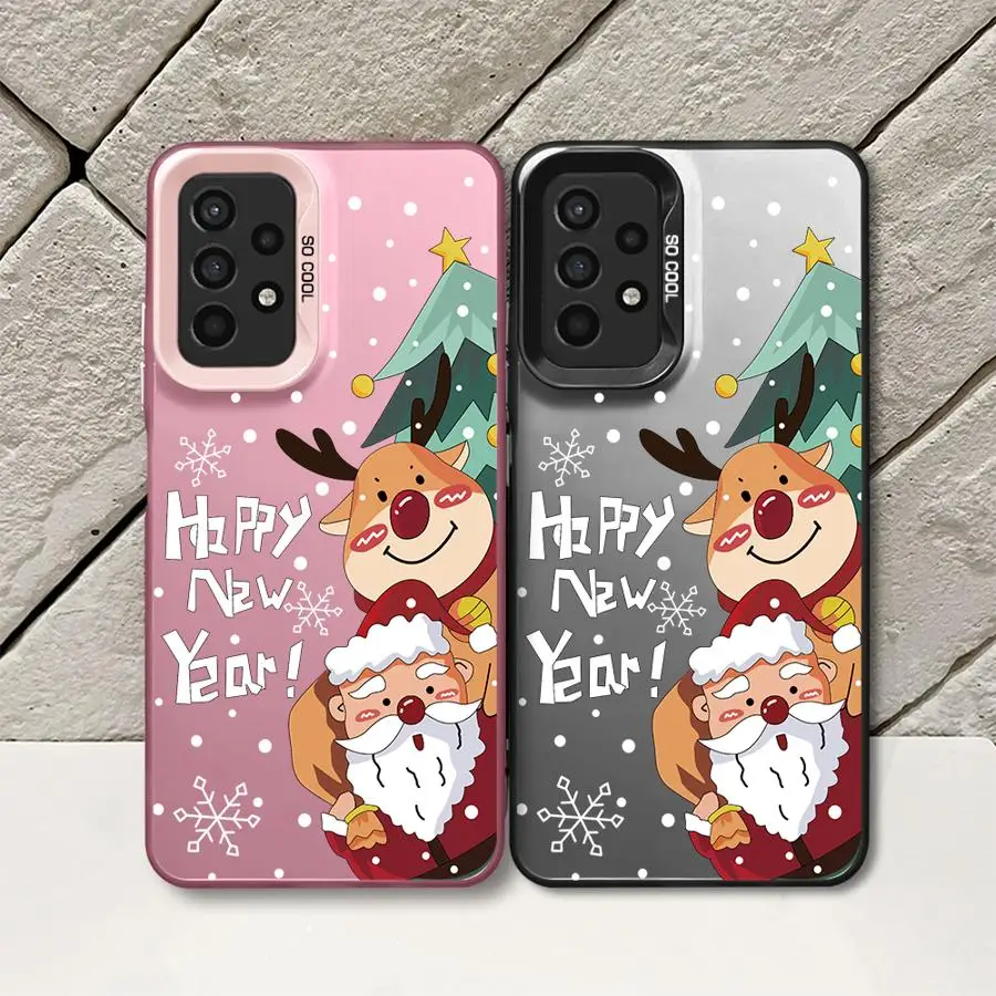 Frohe Weihnachten Handy hülle für Galaxie a12 a14 a15 a23 a32 a52 4g 5g a13 a22 a33 a34 a35 a53 a55
