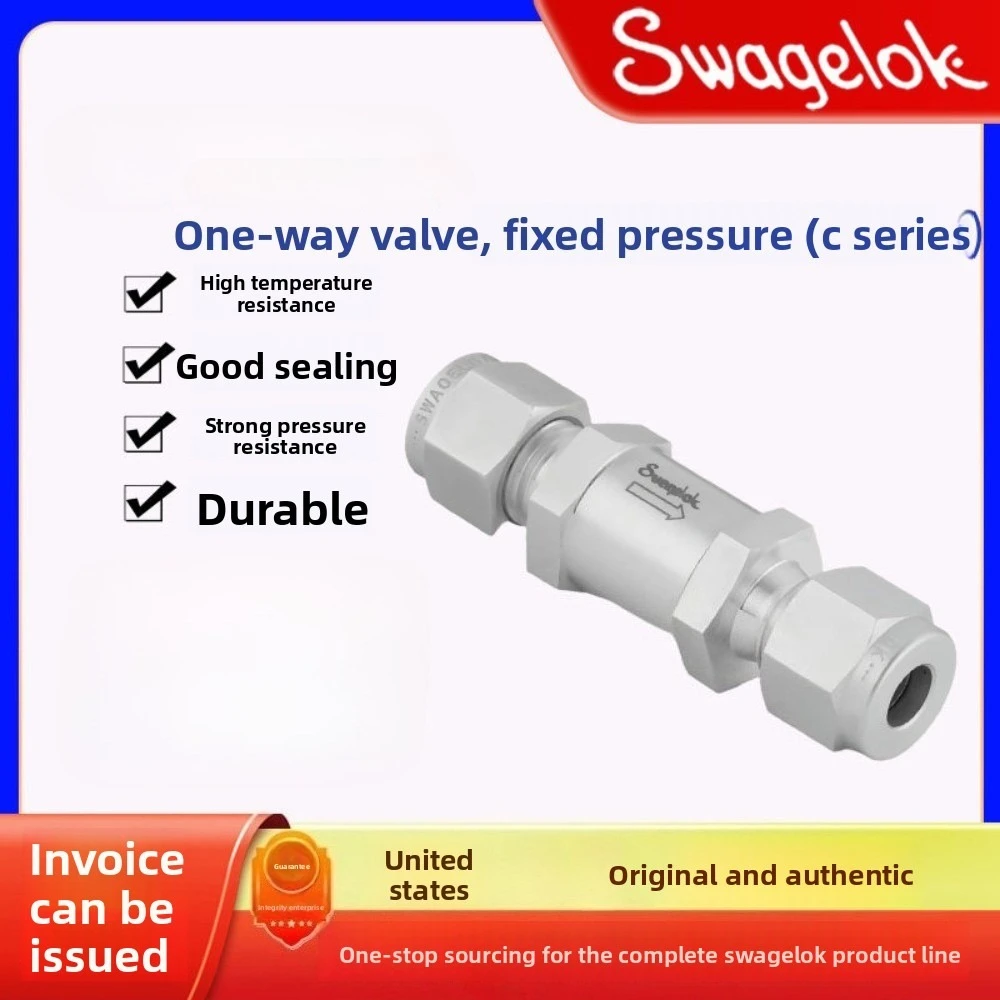 Swagelok spool adjustable check valve SS-2 4 C CA -KZ-30 1 3 1/3