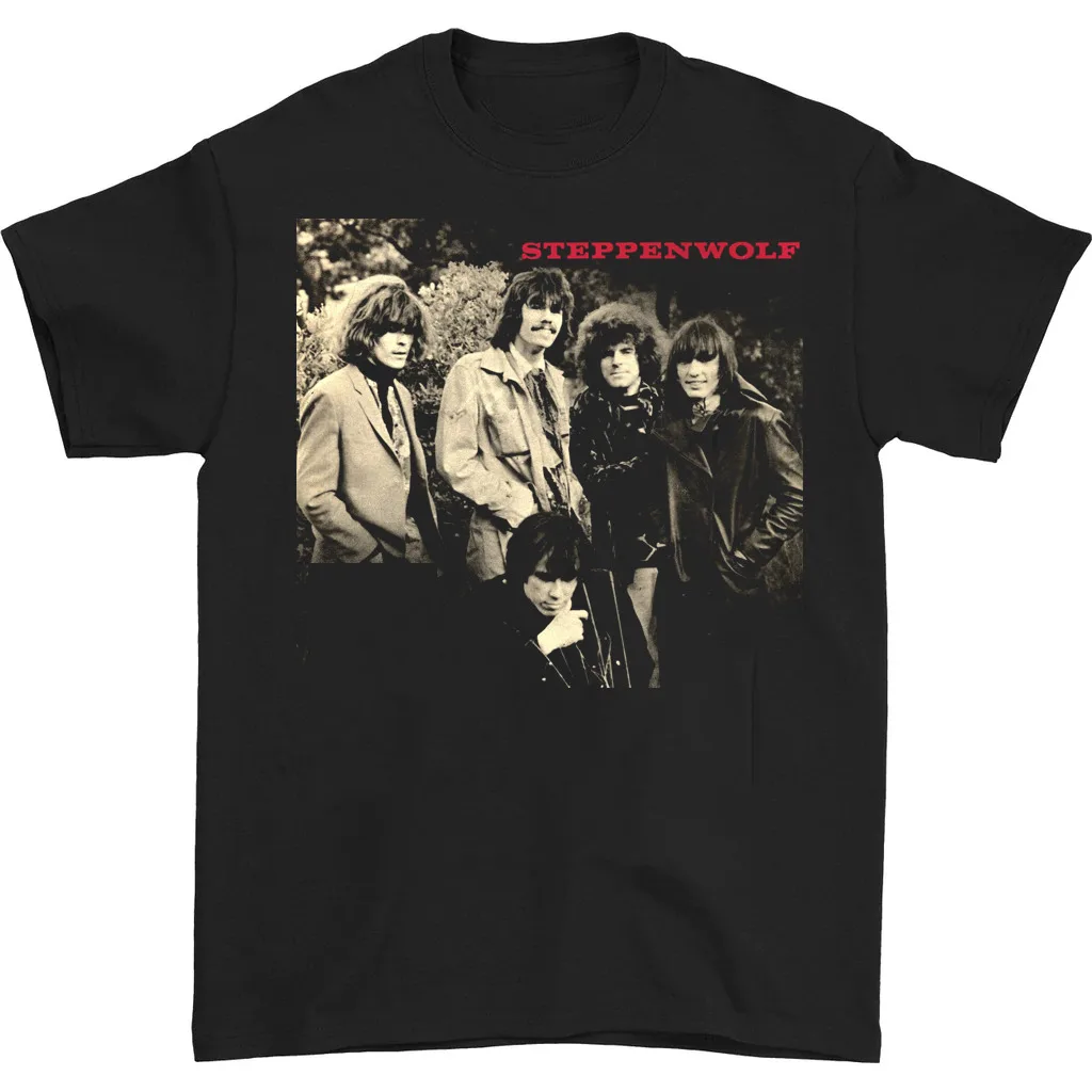 Steppenwolf band Album T shirt Black Cotton All Sizes S 5XL TA4815