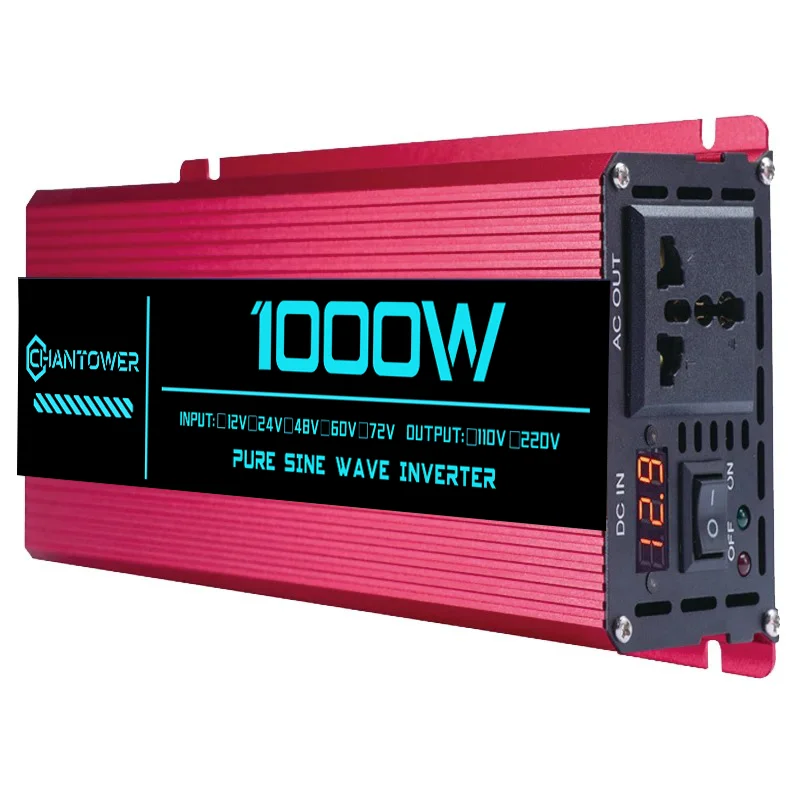 Reiner Sinus-Wechselrichter DC 12 V/24 V/48 V/60 V/72 V zu AC 110 V/220 V 6000 W 5000 W 4000 W 3000 W 1600 W Konverter Auto Solar Power Inverter – Detail 30